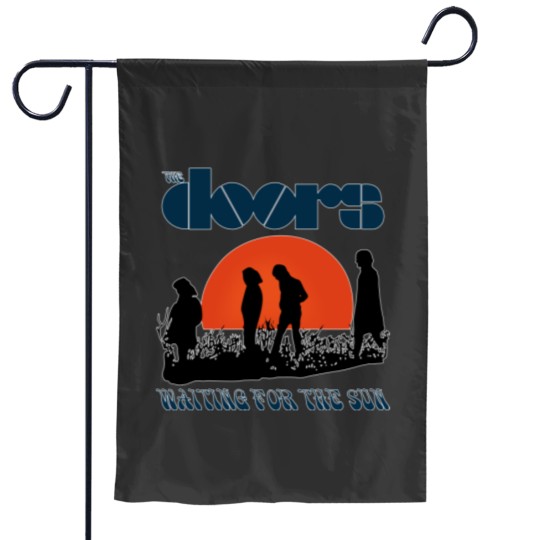 Discover The Doors Waiting For The Sun Garden Flag