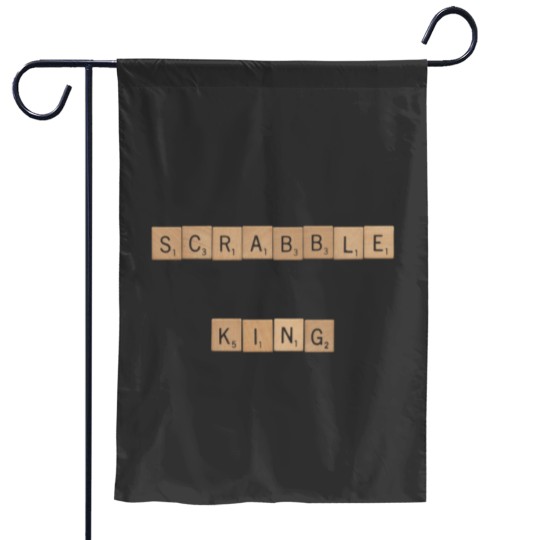Discover Scrabble King Garden Flags