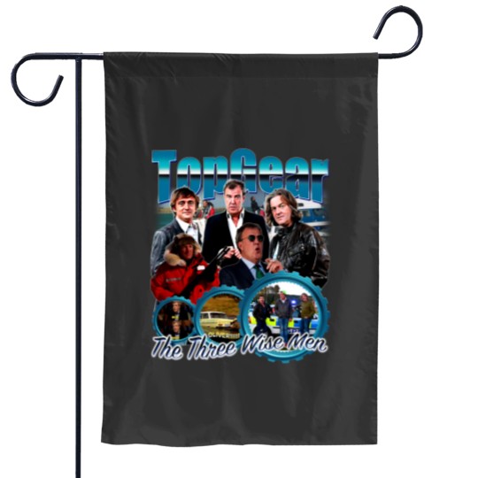 Discover Top Gear Jeremy Clarkson James May Richard Hammond Garden Flags