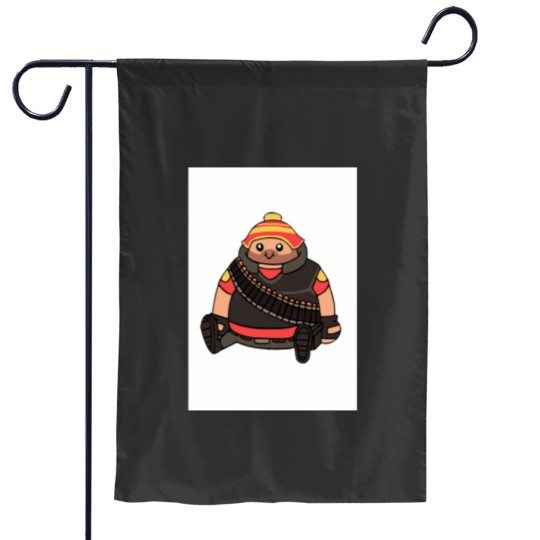 Discover TF2 Heavy Graphic Garden Flags