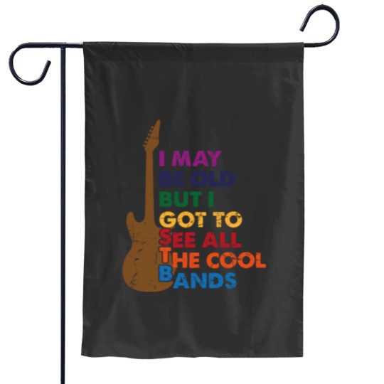 Discover Band Lover Guitar Garden Flags
