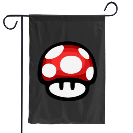 Discover Super mushroomss Garden Flags
