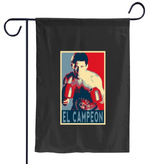 Discover Julio Cesar Chavez Garden Flags