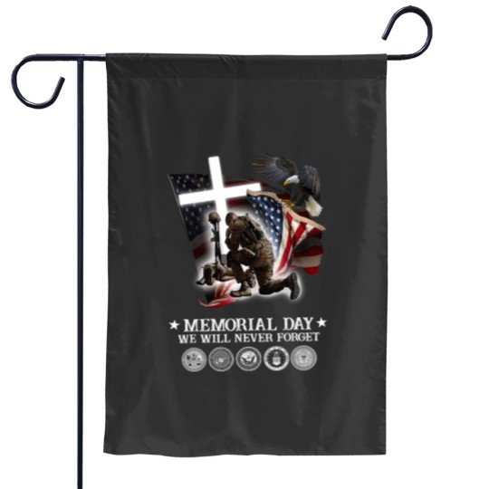 Discover Memorial Day We Will Never Forget Veteran Lovers Essential Garden Flags
