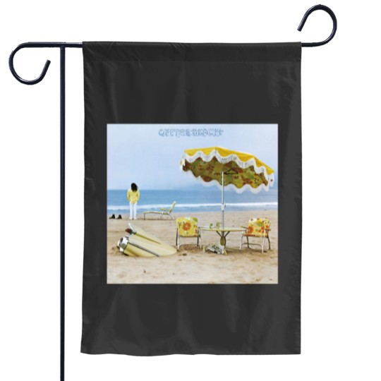 Discover Neil Young On the Beach Album Cover Art Clic Garden Flags