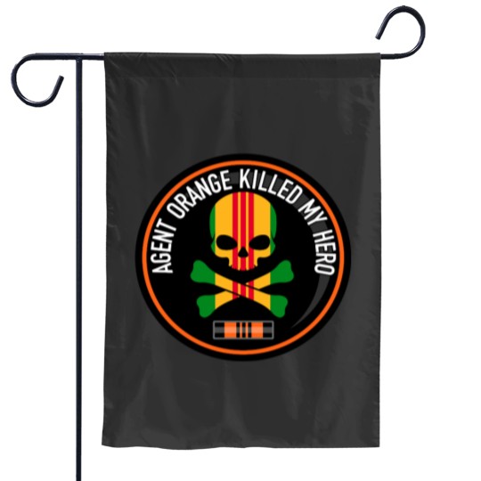 Discover AGENT ORANGE Garden Flags