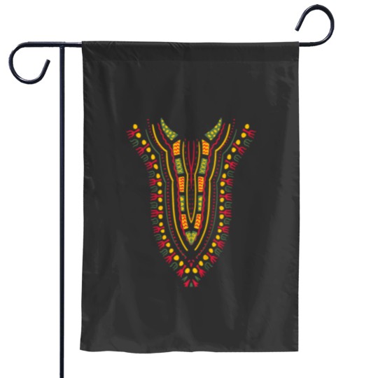 Discover Dashiki Print Kente Ethnic African Pride for Kids Boys Girls Garden Flags