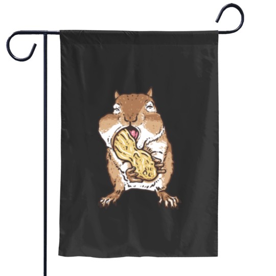 Discover Van Gogh the Chipmunk Garden Flags