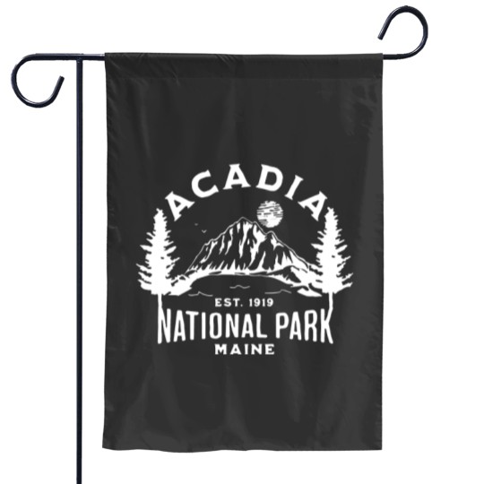 Discover Acadia National Park Garden Flags