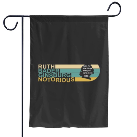 Discover Ruth Bader Ginsburg Essential Garden Flags