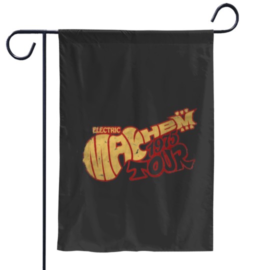 Discover Electric mayhem Tour 1975 Essential Garden Flags