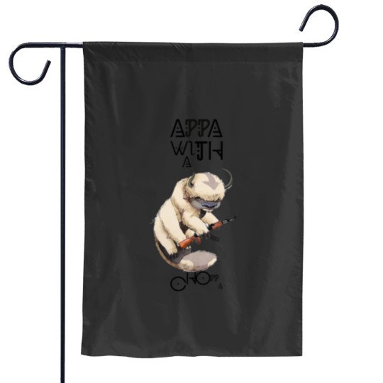 Discover Appa With A choppa Essential Garden Flags