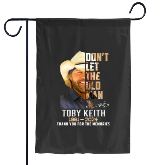 Discover Toby Keith Garden Flags 1961-2024