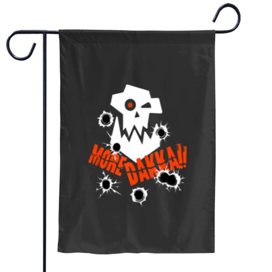 Discover More Dakka Ork Miniature Tabletop Wargaming Waagh Tank Top Garden Flags