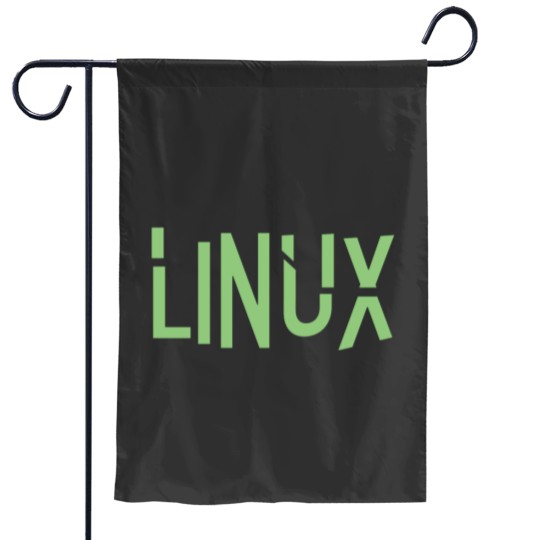 Discover Linux Shirt Garden Flags