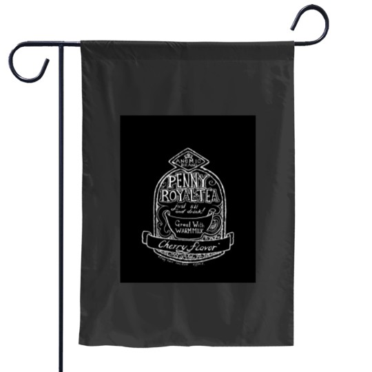 Discover Pennyroyal Tea Graphic Garden Flags