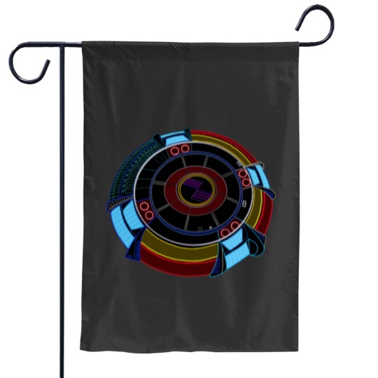 Discover ELO Electric Light Orchestra Spaceship Essential Garden Flags