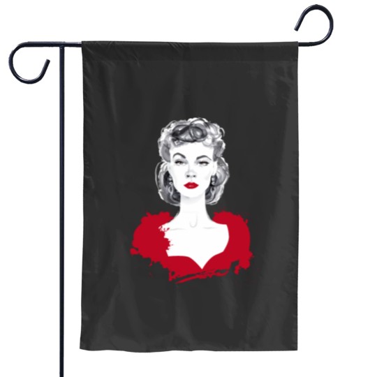 Discover Burgundy or Scarlett Garden Flags