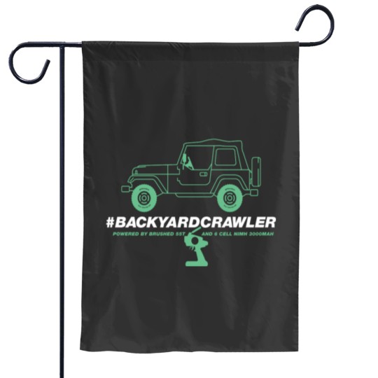 Discover Backyard Crawler Wrangler Garden Flags