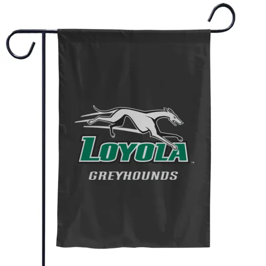 Discover loyola maryland greyhounds icon officially licensed pullover Garden Flags