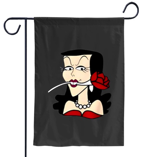 Discover Natasha Fatale Kurt Cobain Garden Flags