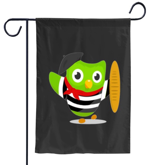 Discover Duolingo owl Garden Flags