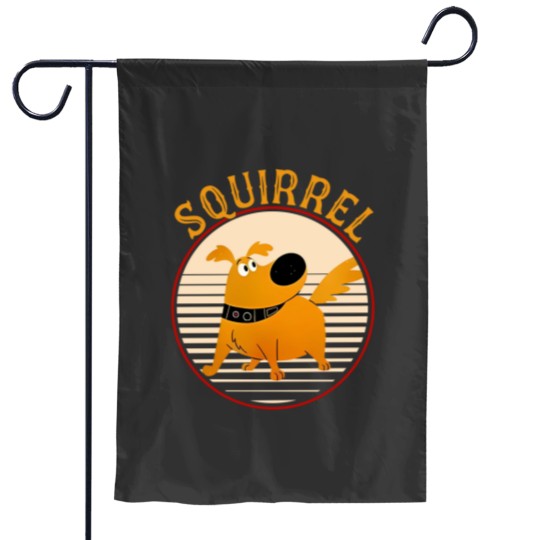 Discover Dug Dog Squirrel Garden Flags, Up Family Matching Garden Flags, Gift Ideas for Men Women
