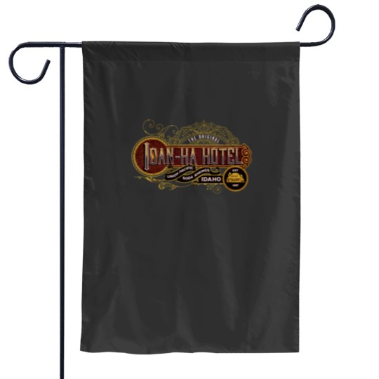 Discover IdanHa Hotel Soda Springs Idaho Garden Flags