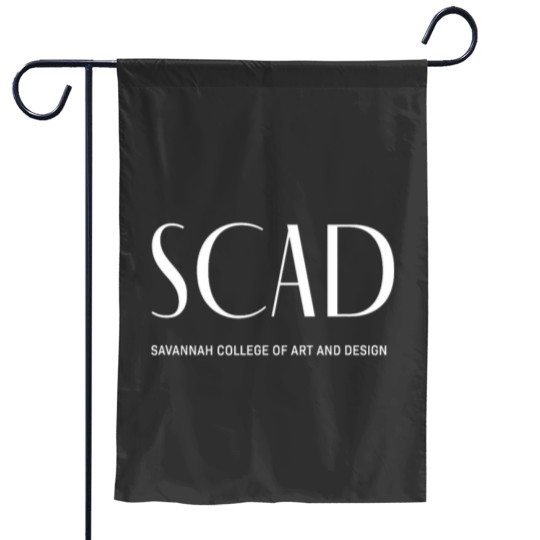 Discover SCAD Art Deco Style College Garden Flags
