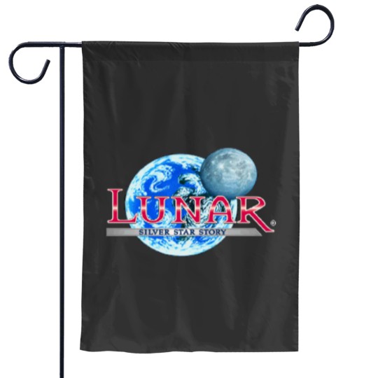 Discover Lunar Silver Star Garden Flags