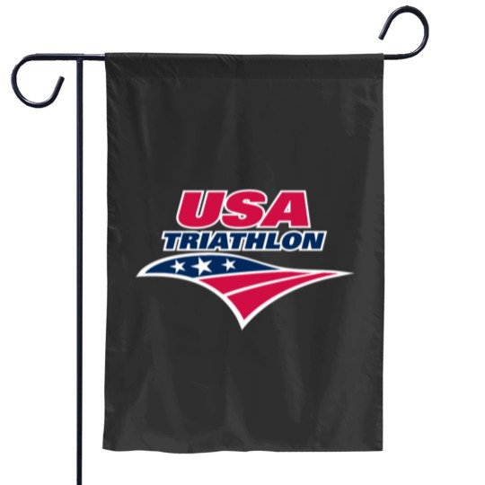 Discover USA Triathlon Essential Garden Flags