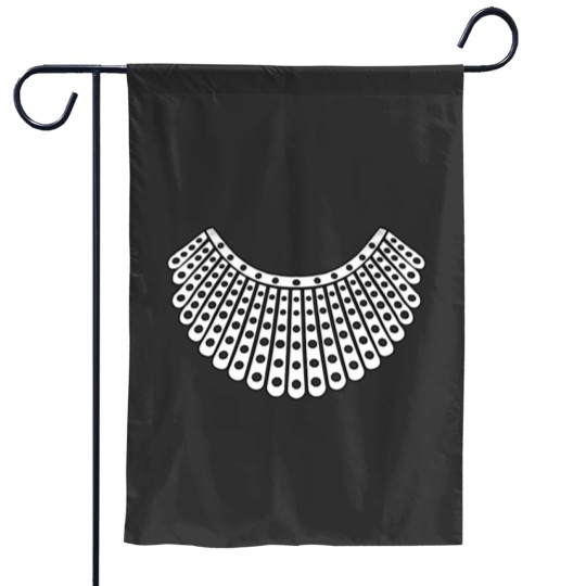 Discover Ruth Bader Ginsburg Dissent Collar Garden Flags