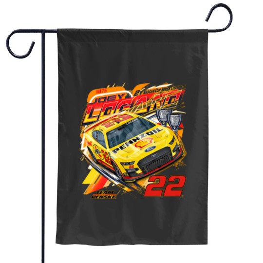 Discover joey logano car Garden Flags