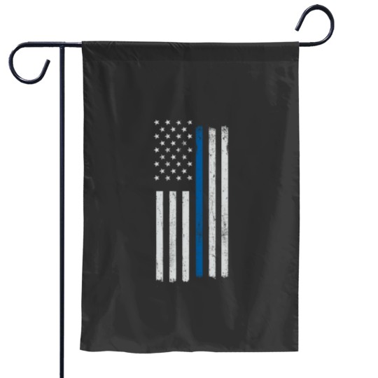 Discover American Flag Thin Blue Line Police Support Lives Matter US Garden Flags