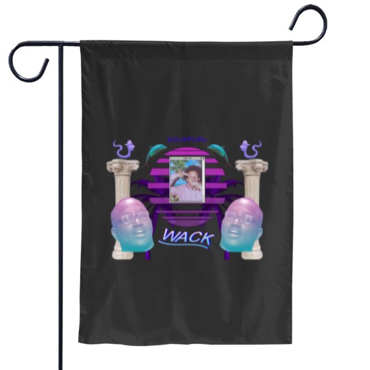 Discover Eric Andre Show Vaporwave Garden Flags