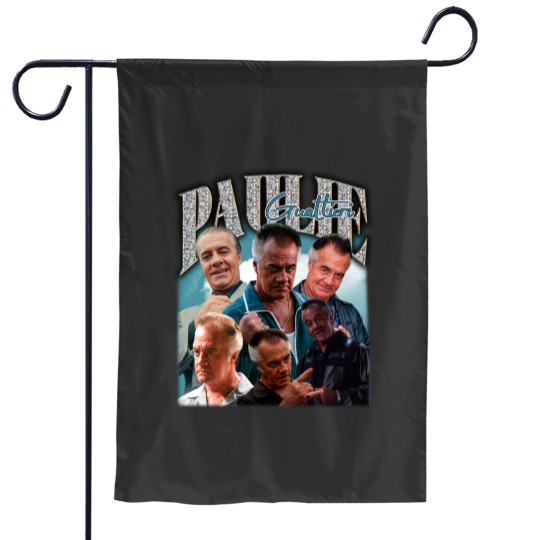 Discover Paulie Gualtieri Vintage Garden Flags, Paulie Gualtieri Fans Homage Garden Flags