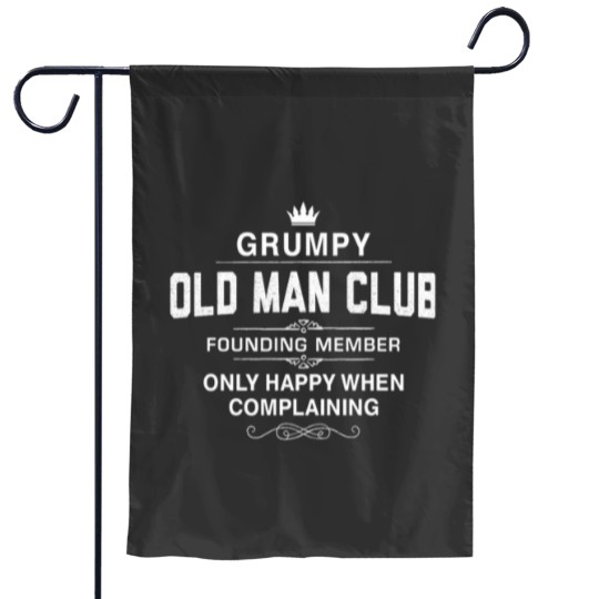Discover Grumpy Old Man Garden Flags