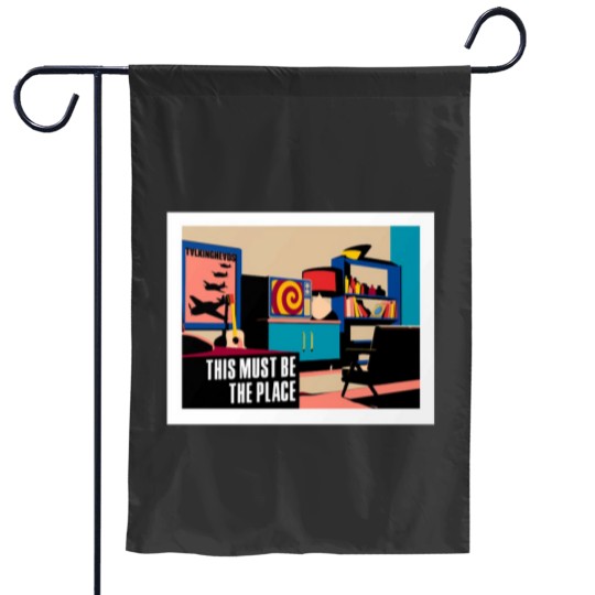 Discover Talking Heads Garden Flags