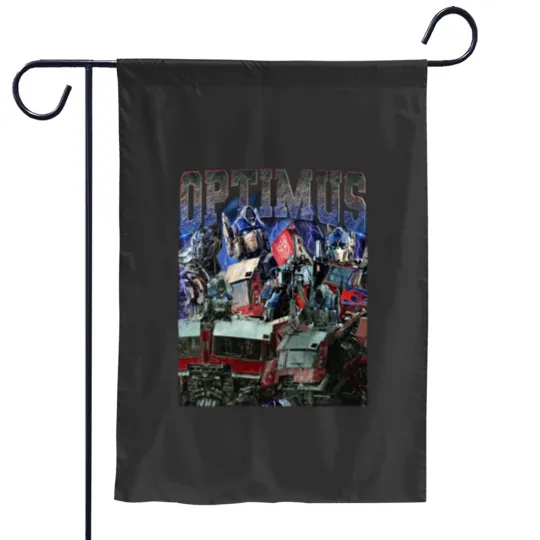 Discover Optimus Prime Garden Flag