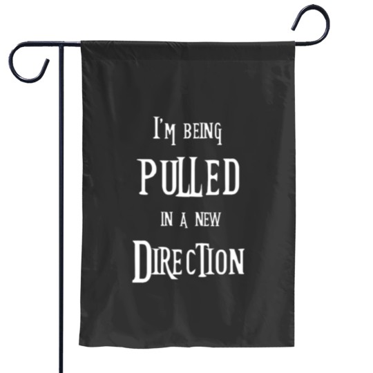 Discover Pulled White Garden Flags