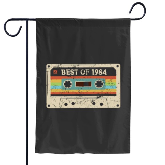 Discover Best of 1984 40 Year Old Funny Vintagess Cassettess 40th Birthday Gift for Men Women Classi Garden Flags