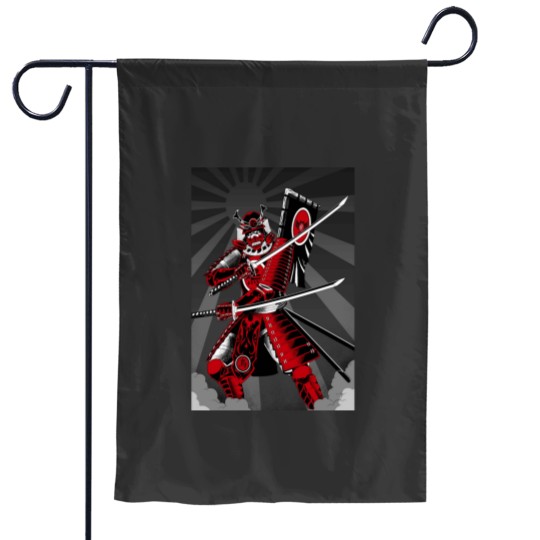 Discover Bushido Graphic Garden Flags