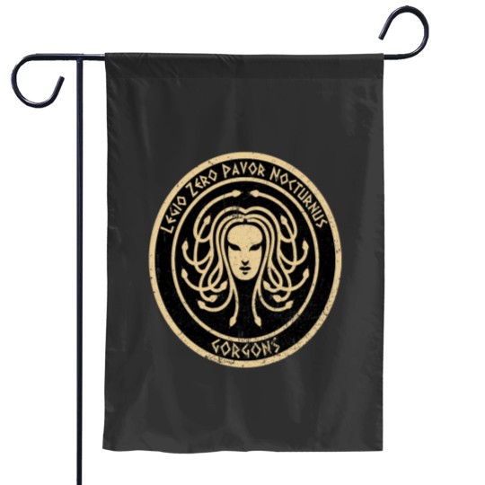 Discover Zero Legionss Gorgons Garden Flags