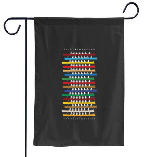 Discover PILOT GIG RACING Premium Garden Flags