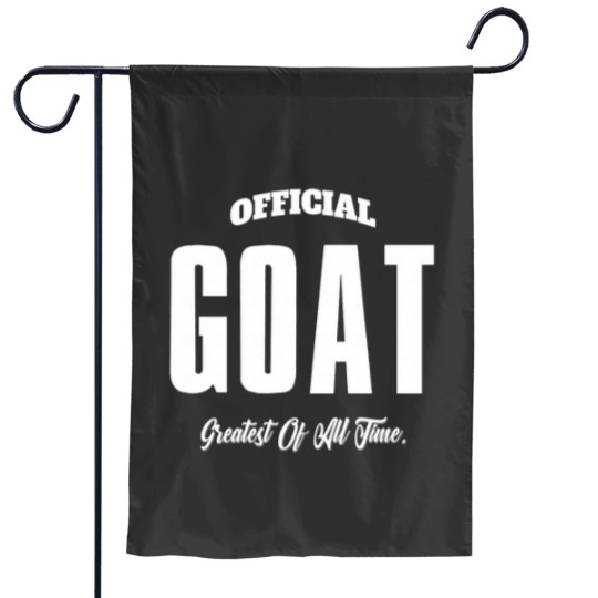 Discover Greatest Of All Time T Shirt Essential Garden Flags