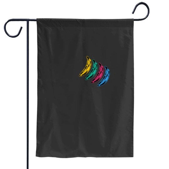 Discover Warhol Banana multi color Garden Flags