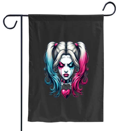 Discover Harley Quinn Garden Flags