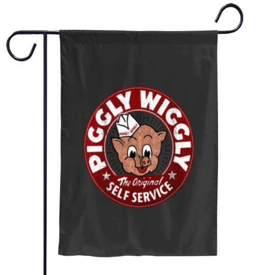 Discover Market Vintagess Logo Store Essential Garden Flags