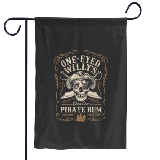 Discover One Eyed Willys Goon Cove Pirate Rum Garden Flags
