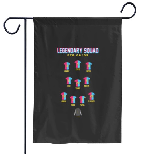 Discover FC Barcelonass Legendary 0809 Squad Garden Flags